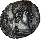 Nummus - Constans (GLORIA EXERCITVS, Aquileia mint)