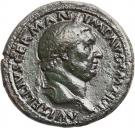 Sestertius - Vitellius (PAX AVGVSTI SC; Rome mint)