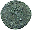 Nummus - Theodosius I (SALVS REIPVBLICAE)