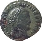 Nummus - Constantius (GENIO POPVLI ROMANI; Siscia mint