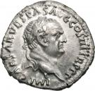 Denarius - Vespasianus (LIBERI IMP VESPAS AVG)