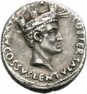 Denarius - Augustus (M AGRIPPA COS TER)