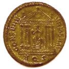 Follis - Maxentius (CONSERV URBSVAE)