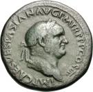 Sestertius - Vespasianus (IVDAEA CAPTA SC; Rome mint)