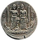 Denarius (Egnatia: Caius Egnatius Maxsumus; C EGNATIVS CN F CN N)