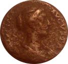 Dupondius - Faustina II (HILARITAS)