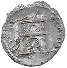 Denarius - Faustina I (IVNONI REGINAE; Throne; Rome mint)