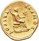 Aureus - Vespasianus (PONTIF TRI POT)
