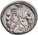 Denarius (Sulpicia: Servius Sulpicius; SER SVLP)