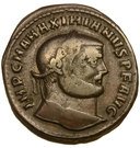 Follis - Maximianus (GENIO POPVLI ROMANI; Antioch mint, type 8)