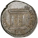 As - Domitianus (SALVTI AVGVST SC; Rome mint)