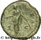 Dupondius - Faustina I (AETERNITAS: Juno)