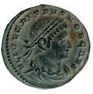Nummus - Crispus (PROVIDENTIAE CAESS)