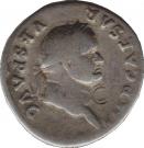 Denarius - Vespasianus (PONTIF MAXIM)