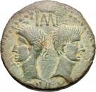 Dupondius - Augustus (COL NEM; Type 2; Nemausus mint)