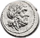Victoriatus (Anonymous; ROMA; letters on reverse)