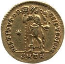 Solidus - Magnus Maximus (RESTITVTOR REIPVBLICAE; Trier mint)