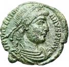 Nummus - Valentinianus I (SECVRITAS REIPVBLICAE, Aquileia mint)