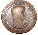 As - Germanicus (TI CLAVDIVS CAESAR AVG GERM P M TR P IMP P P SC; Honour Strike under Claudius; Rome mint)