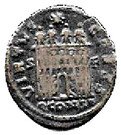 Nummus - Constantius II (VIRTVS CAESS)