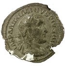 Denarius - Maximinus I (PROVIDENTIA AVG, Severus Alexander portrait)