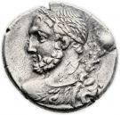 Denarius (Quinctia: Titus Quinctius; TI Q D•S•S)