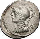 Denarius (Servilia: Publius Servilius Rullus; P•SERVILI•M•F)
