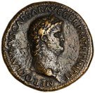 Sestertius - Nero (ANNONA AVGVSTI CERES SC; Rome mint)