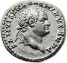 Denarius - Vespasianus (TR POT VIII COS VII)