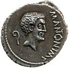 Denarius - Marcus Antonius (M•ANTON•IMP / CAESAR•DIC)