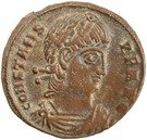 Follis - Constans (GLORIA EXERCITVS; Thessalonica)
