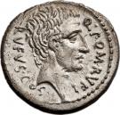 Denarius (Pompeia: Quintus Pompeius Rufus; SVLLA•COS / Q•POM•RVFI RVFVS•COS)
