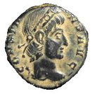 Constans - AE4 (GLORIA EXERCITUS -Nicomedia mint)