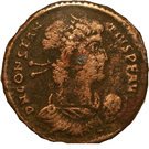 Follis - Constantius II (FEL TEMP REPARATIO, Thessalonica mint)