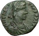 Follis - Theodosius I (GLORIA REI PVBLICE)