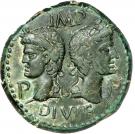 Dupondius - Augustus (COL NEM; Type 4; Nemausus mint)
