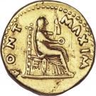 Aureus - Vitellius (PONT MAXIM)
