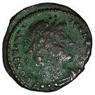 Nummus - Constantinus I (GLORIA EXERCITVS; Alexandria mint)