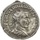 Antoninianus - Philip Ist (PAX FVNDATA CVM PERSIS; Antioch)