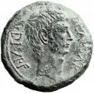Sestertius - Octavius (CAESAR DIVI•F / DIVOS IVLIVS)