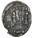 Nummus - Constantius II (GLORIA EXERCITVS; Thessalonica)
