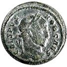 Nummus - Crispus (CAESARVM NOSTRORVM; Arelate mint)