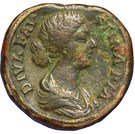 Sesterce - Faustina II La Jeune (SIDERIBVS RECEPTA)