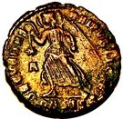Nummus - Valentinian I (SECVRITAS REIPVBLICAE, Siscia mint, 1st type)