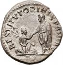 Denarius - Hadrianus (RESTITVTORI HISPANIAE)