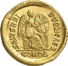 Solidus - Flaccilla (SALVS REIPVBLICAE; Constantinopolis)