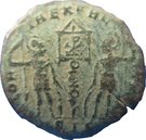 Follis - Constantinus II (GLORIA EXERCITVS; Siscia mint)