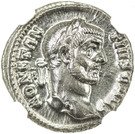 Argenteus - Constantius I (VIRTVS MILITVM)