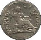 Denarius - Vespasianus (PONTIF MAXIM)