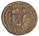 Argenteus - Constantinus I (VICTORIA LAETA PRINC PERP)